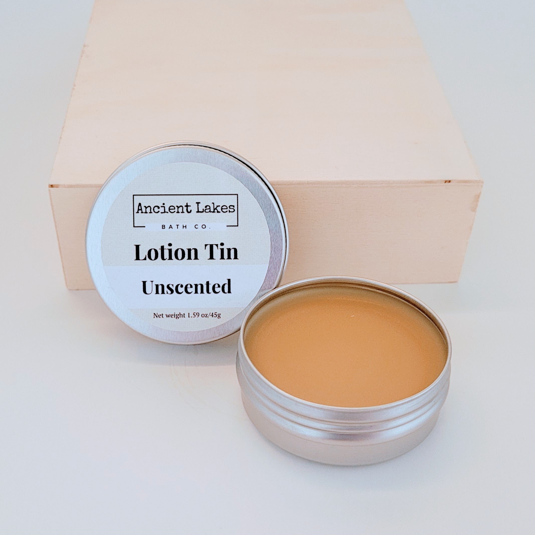 Unscented Lotion Tin