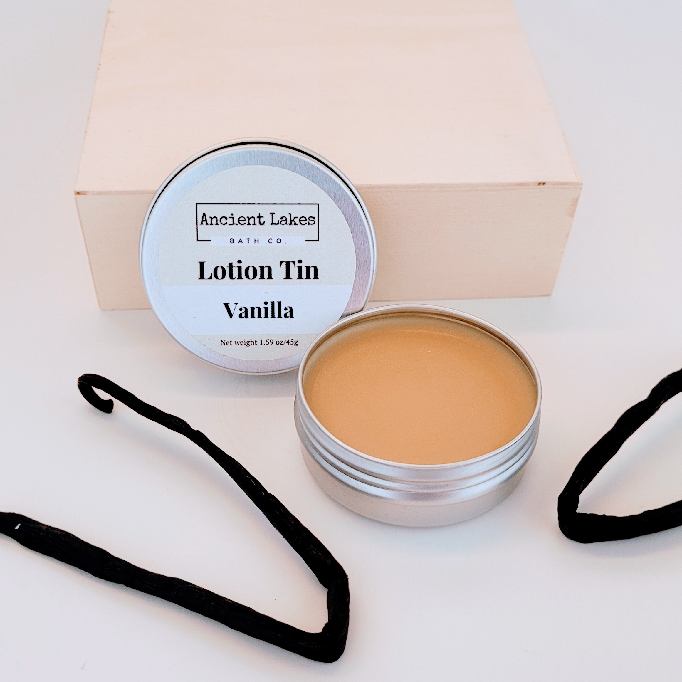Vanilla Lotion Tin