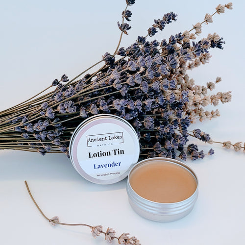 Lavender Lotion Tin